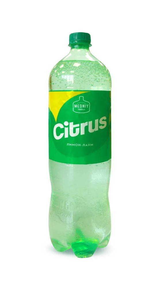

Напиток газированный Медный великан Citrus лимон и лайм 450 мл