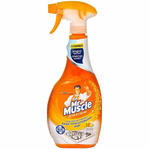 Спрей для кухни 5 в 1 Mr. Muscle Энергия цитруса 0.5 л