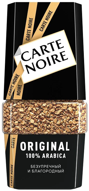 

Кофе растворимый Carte Noire Original 95 г