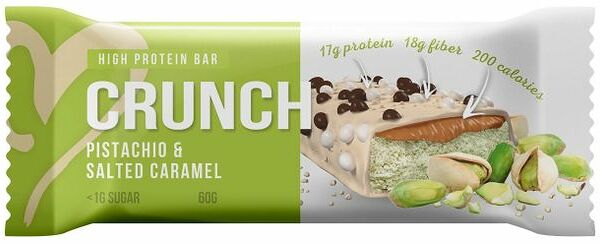 Батончик протеиновый BootyBar Crunch фисташка и соленая карамель 60 г