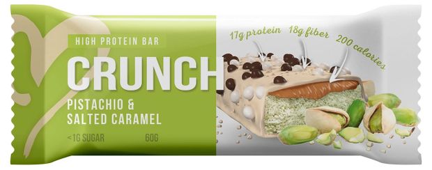 

Батончик протеиновый BootyBar Crunch фисташка и соленая карамель 60 г