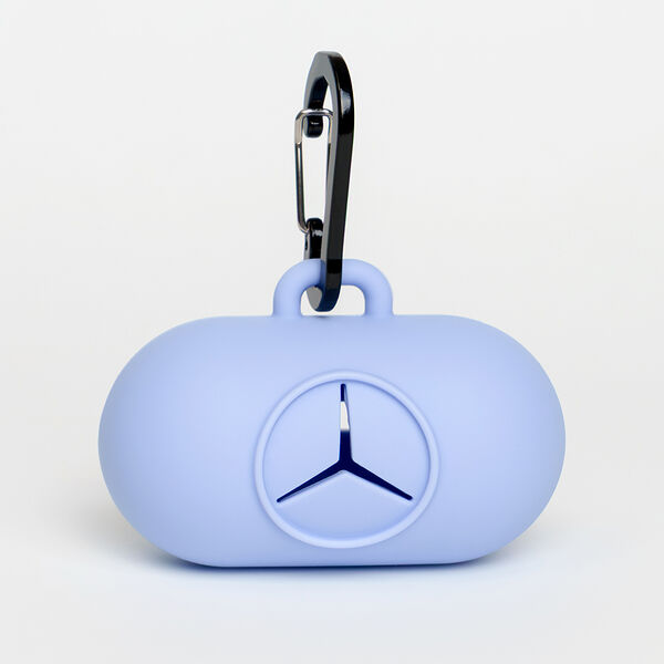 Диспенсер для пакетов Rurri силиконовый 8.8х6.6х9.5 см лавандовый