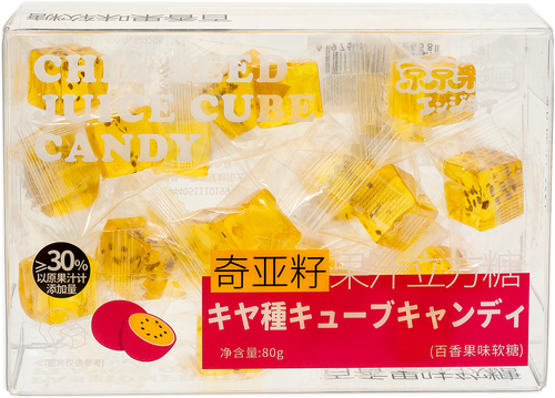 

Конфета желейная Ennjoi с семенами чиа, со вкусом маракуйи, 80 г