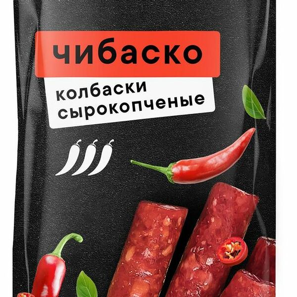 Колбаски Smachos Chibasco сырокопченые 70 г