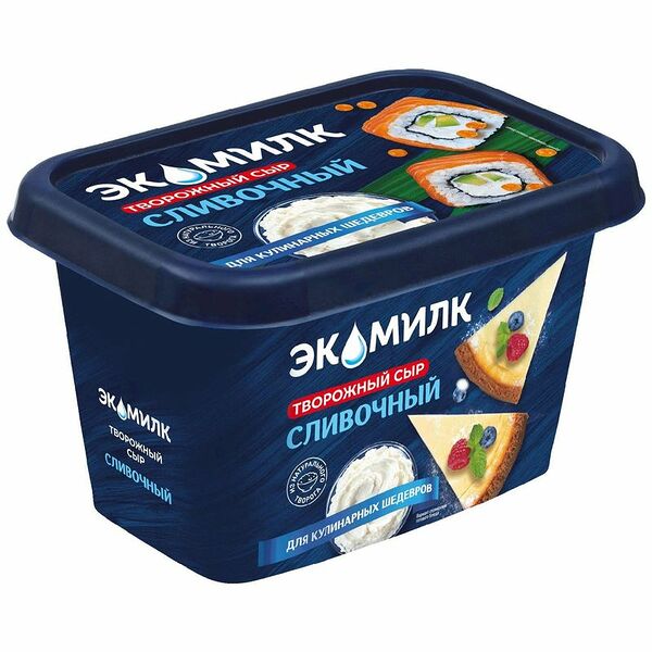Сыр Экомилк творожный 60% 350 г