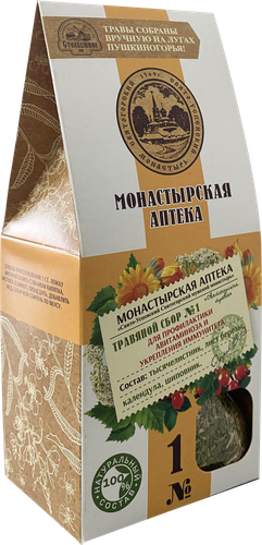 

Травяной сбор №1 Столбушино Монастырская аптека 50 г