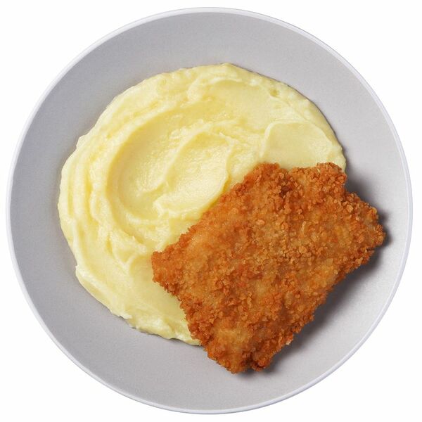 Шницель куриный Пятёрочка Кафе с картофельным пюре 250 г