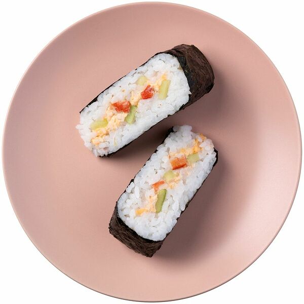 Онигири Пятёрочка Кафе с крабовыми палочками и соусом Спайси 110 г