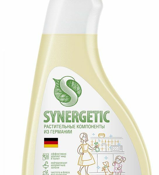 Чистящее средство для кухни Synergetic универсальное Мандарин и Лемонграсс 500 мл