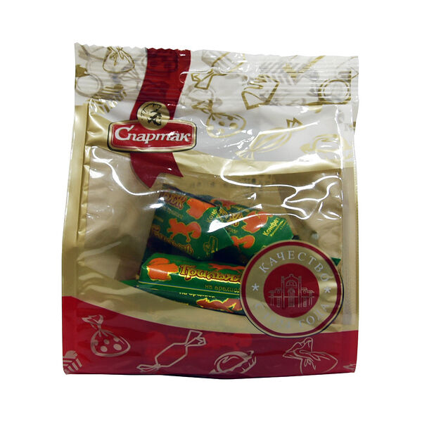 Конфеты Грильяж на арахисе 150г Спартак