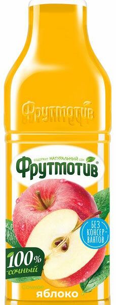 Напиток сокосодержащий Фрутмотив Яблоко 1.5 л