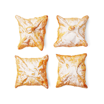 

Конвертик Азбука Вкуса с яблоками слоеный 4x60 г