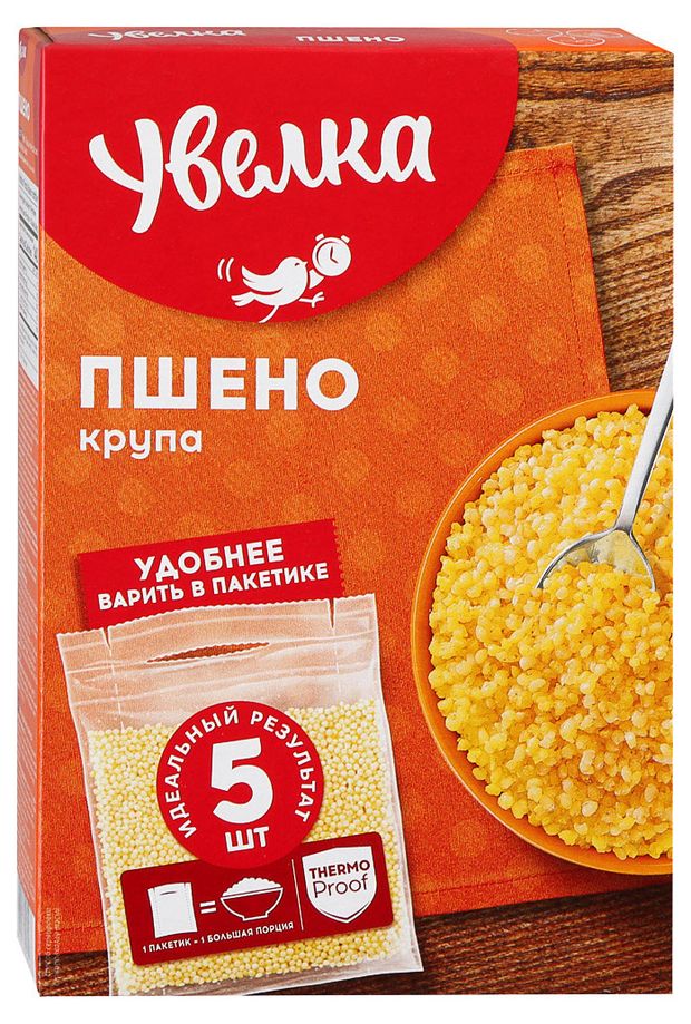 

Пшено Увелка шлифованное 5х80 г