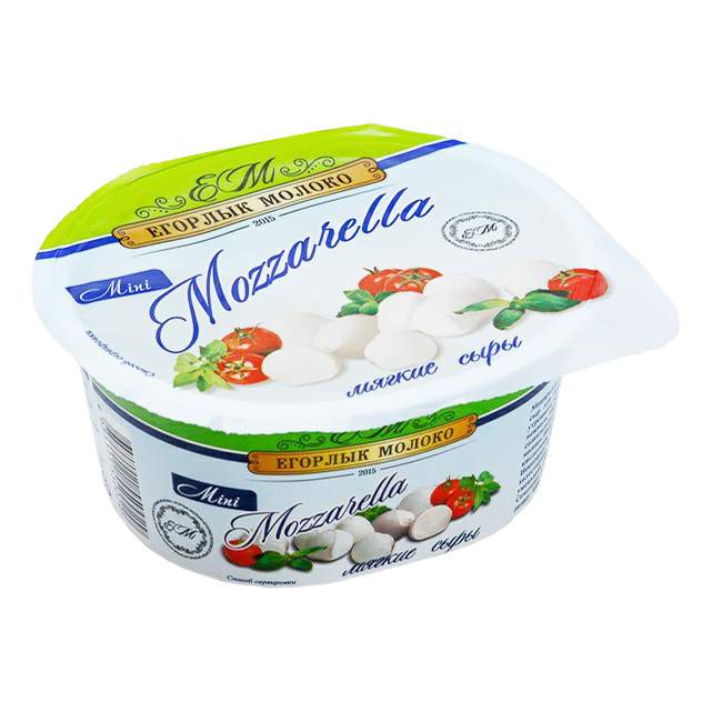 

Сыр мягкий Егорлык Молоко Моцарелла mini 45% 125 г