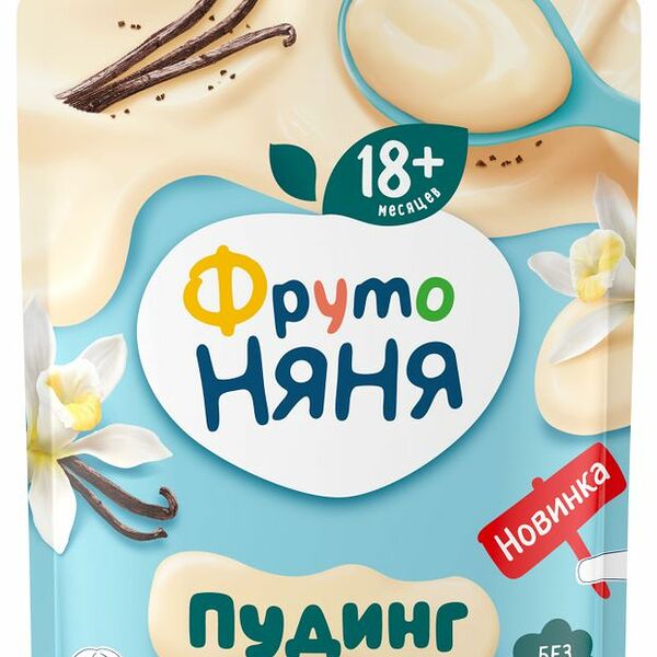 Пудинг ФрутоНяня молочный с ванилью с 18 месяцев 90 г