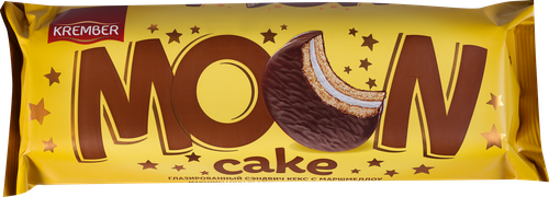 

Кекс Krember Moon cake глазированный с маршмеллоу 200 г