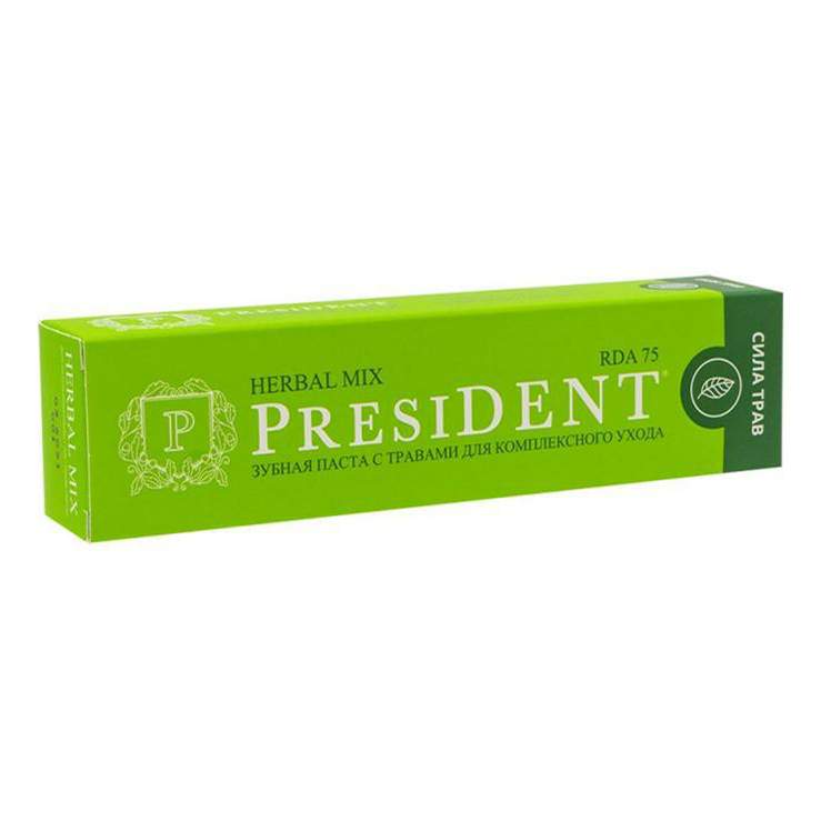 

Зубная паста PRESIDENT Daily Herbal 68 г