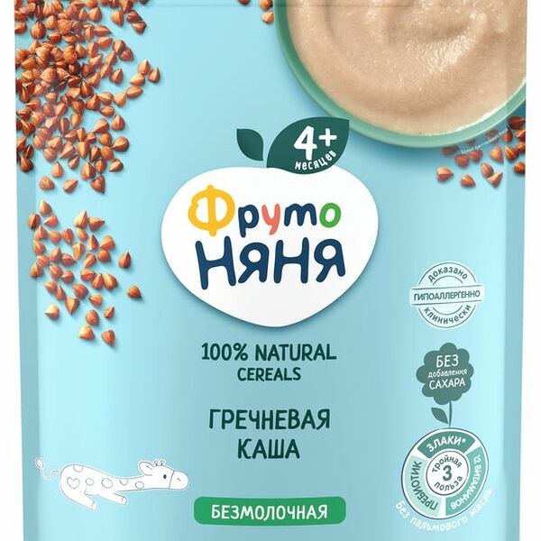 Каша безмолочная ФрутоНяня гречневая