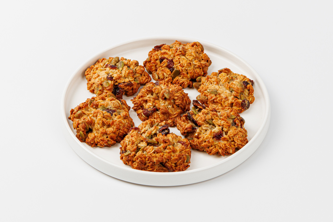 

Печенье ВкусВилл На полбяной муке овсяное с клюквой 200 г