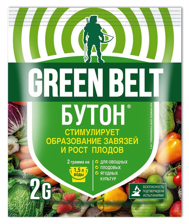 

Стимулятор плодообразования Green Belt Бутон универсальный 2 г