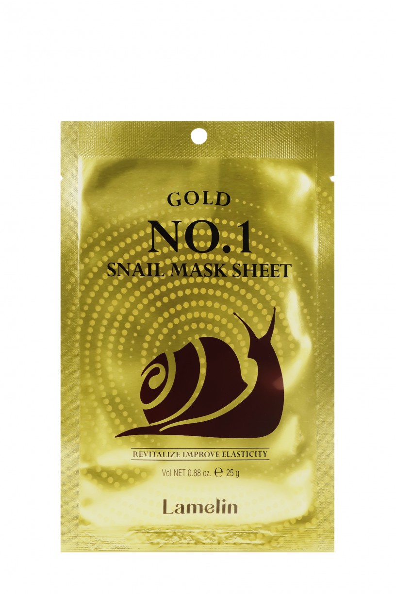 

Маска для лица Lamelin No.1 Gold Snail 25 г