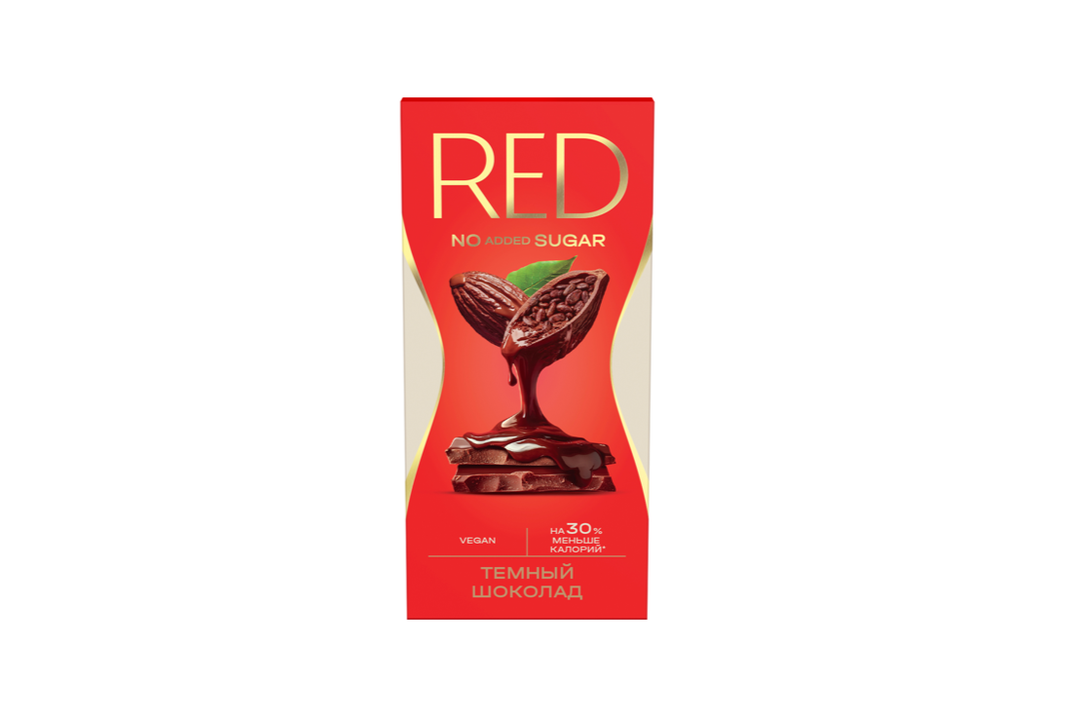 

Шоколад тёмный Red Delight с пониженной калорийностью 70 г