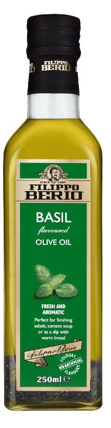 

Масло оливковое нерафинированное Extra Virgin Базилик Filippo Berio Италия, 250 мл