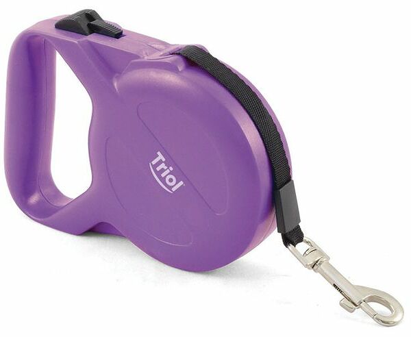 Поводок-рулетка Triol лента 5 м, в ассортименте 