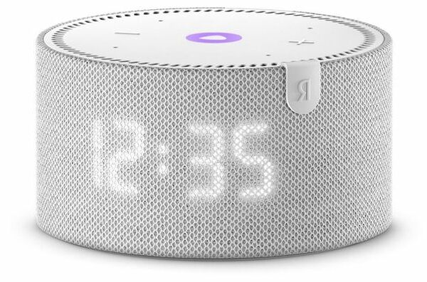 Умная колонка Яндекс Новая Станция Мини c часами, серый опал