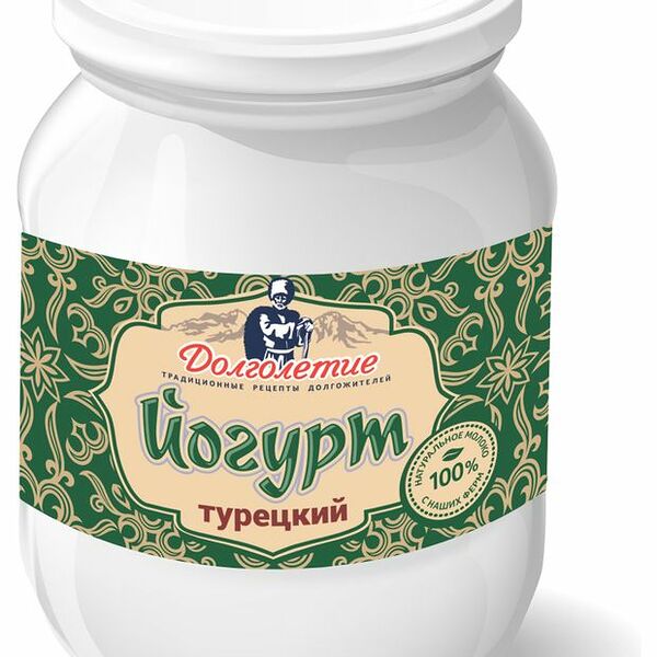 Йогурт турецкий Долголетие 3.6-4.2% 500 г