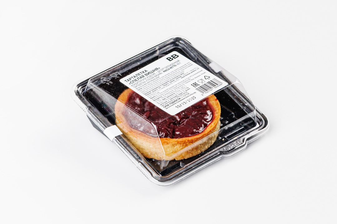 

Тарталетка ВкусВилл Спелая вишня 80 г