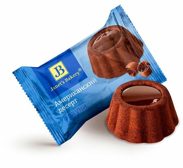 Конфеты Американский десерт брауни ТМ Janet's Bakery (Джанетс Бакери) вес