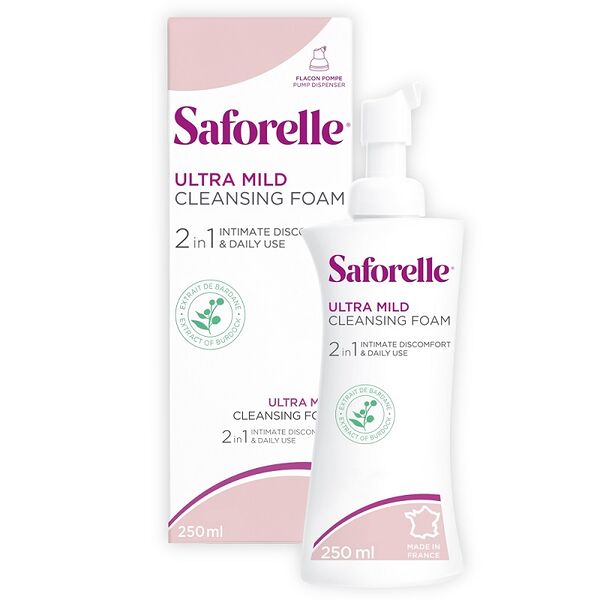 Пенка для интимной гигиены Saforelle Ultra Mild ультра-мягкая 250 мл