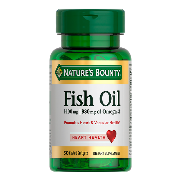 Nature's Bounty Fish Oil 1400 мг | 980 мг капсулы 30 шт