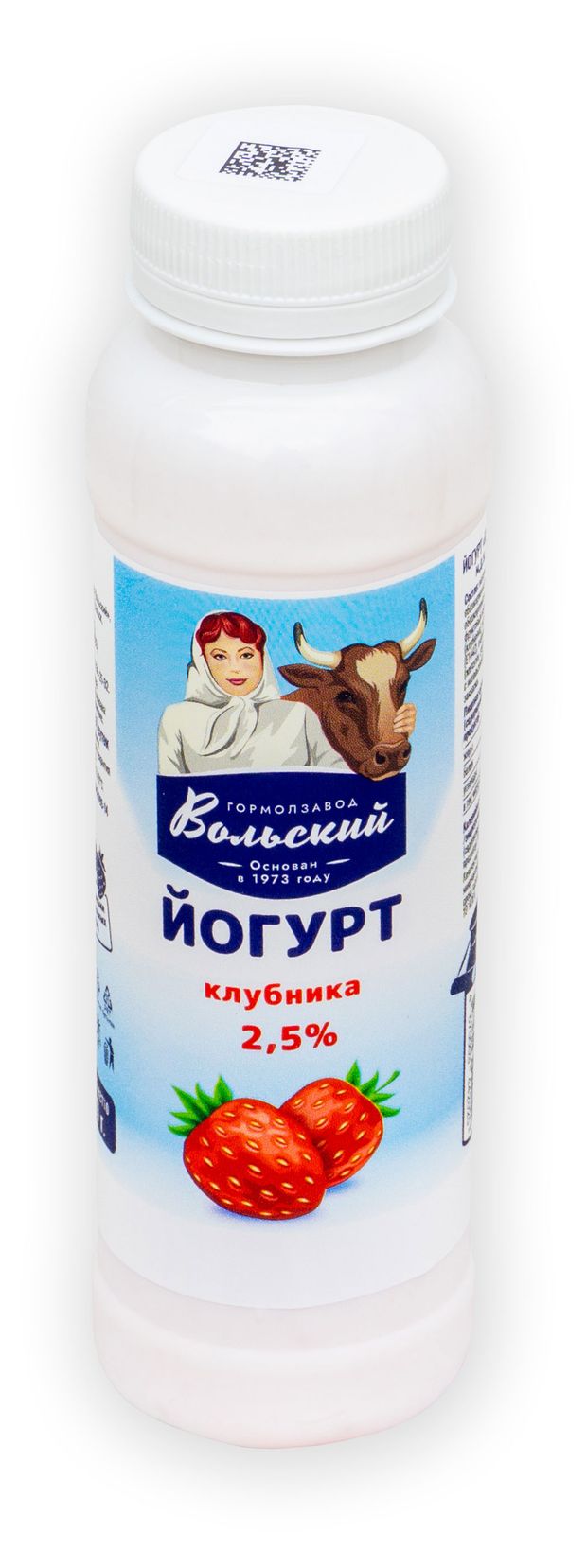 

Йогурт питьевой ГМЗ Вольский Клубника 2.5% БЗМЖ 270 г