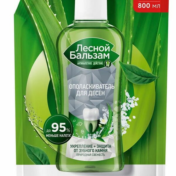 Ополаскиватель для полости рта Лесной бальзам Total Комплекс, 800 мл
