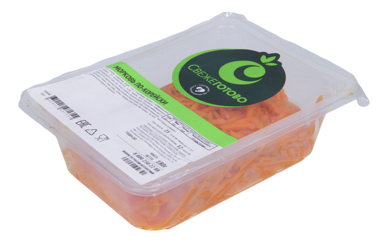 

Салат СвежеГотово Морковь по-корейски 180 г