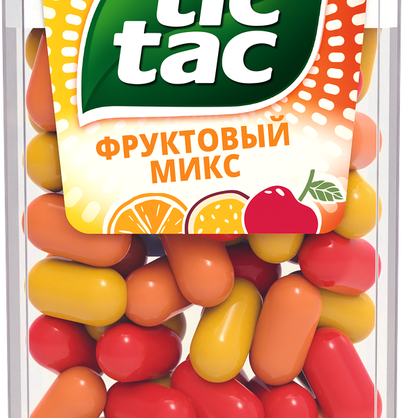 Освежающее драже Tic Tac Фруктовый микс 16 г
