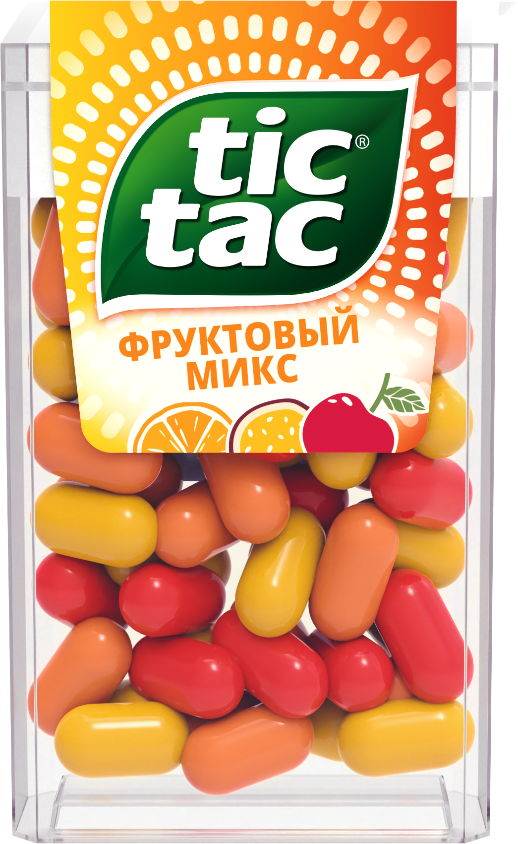 

Освежающее драже Tic Tac Фруктовый микс 16 г