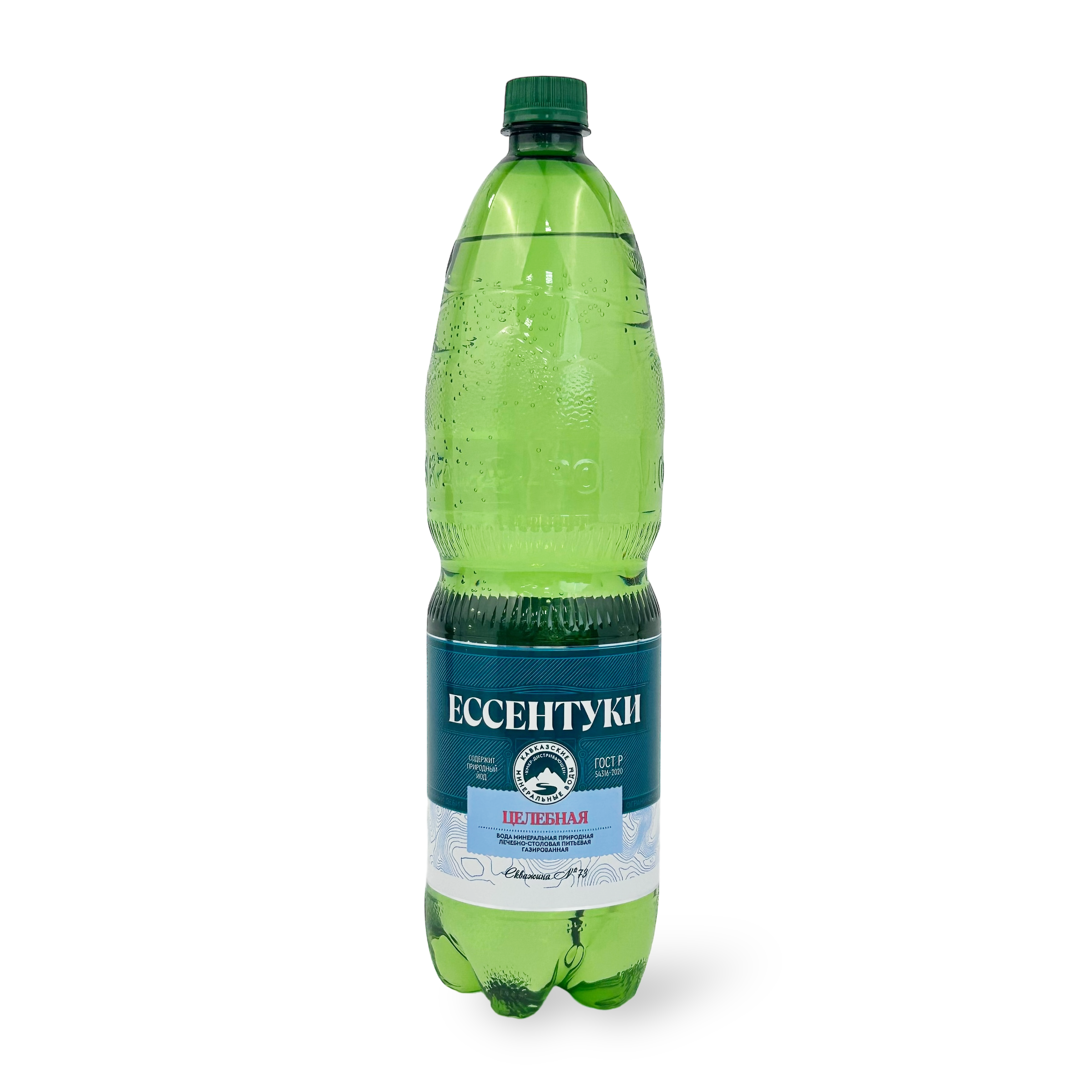 

Вода минеральная Ессентуки Целебная газированная 1.5 л