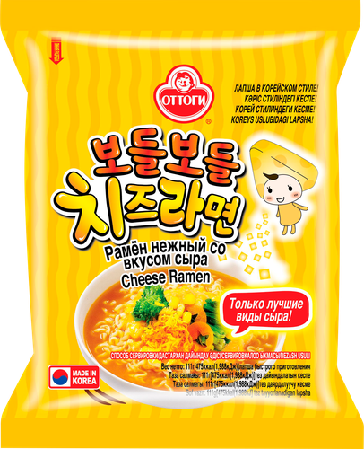 

Лапша быстрого приготовления Ottogi Рамен cheese 111 г