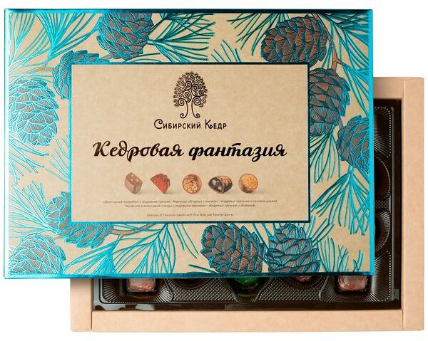 Конфеты Сибирский Кедр Кедровая фантазия 210г