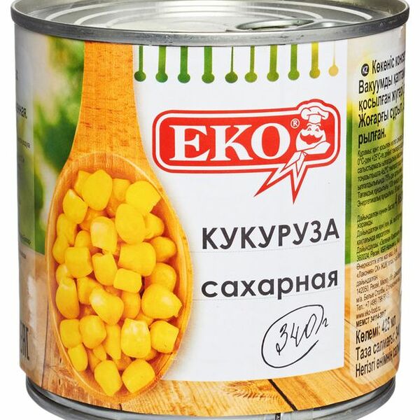 Кукуруза Еко Сладкая 340 г