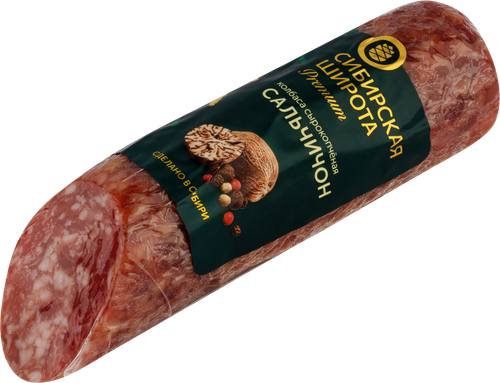 

Колбаса сырокопченая Сибирская широта Сальчичон 180 г