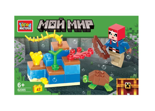 

Конструктор Город Мастеров Мой мир 42 детали 1 шт. в ассортименте