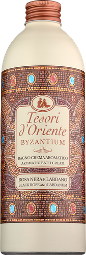 Гель для душа Tesori d'Oriente Византия с ароматом черной розы и лабданума 500 мл 