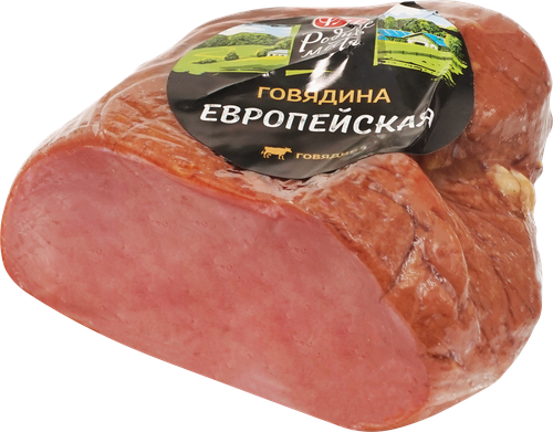 

Говядина Родные места Европейская варено-копченая вес