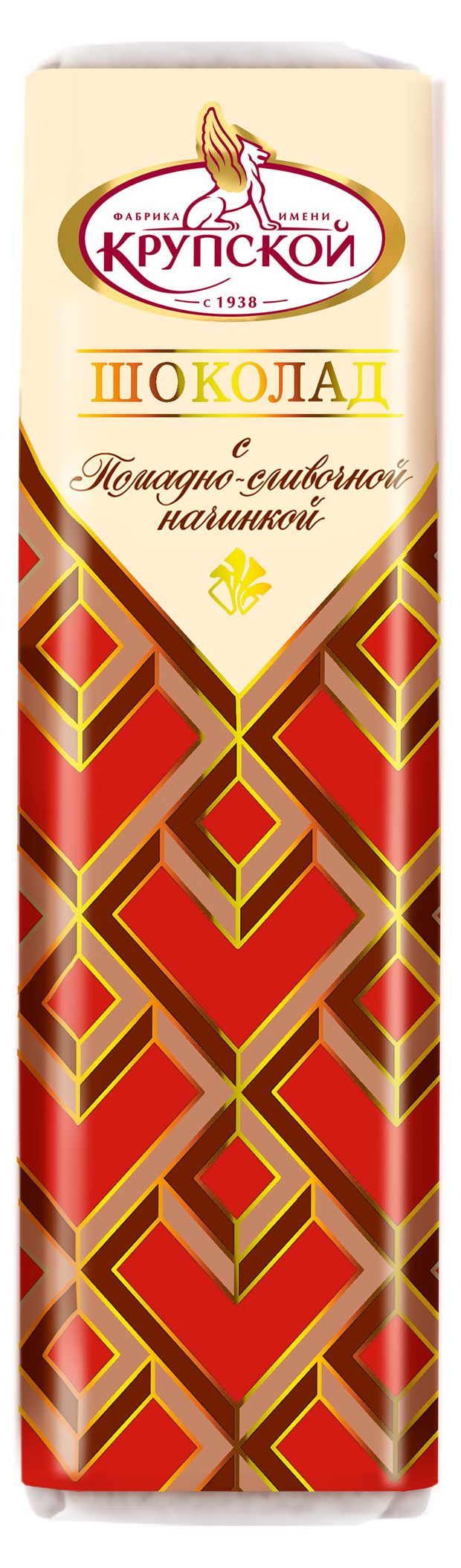 

Шоколад Фабрика имени Крупской с помадно-сливочной начинкой 47 г