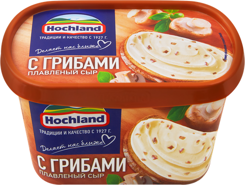 

Сыр плавленый Hochland с грибами 55% 400 г