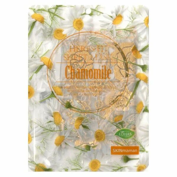 Маска для лица тканевая Nohj Skin Maman Herbs успокаивающая Ромашка 25 г